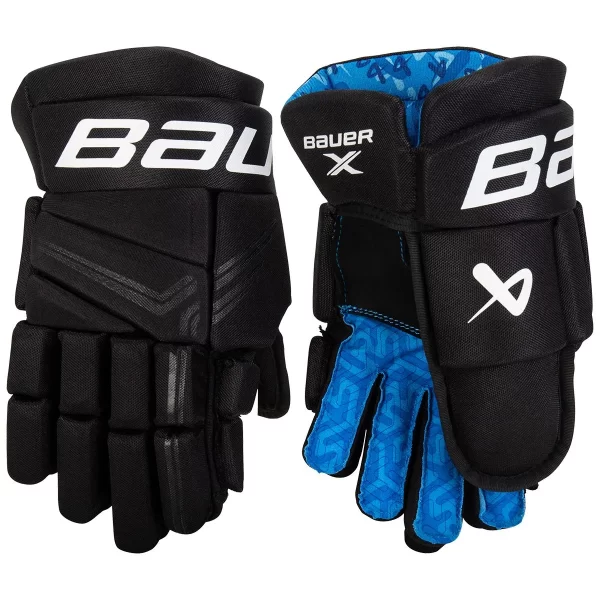 Bauer X Intermediate Hockey Gloves - 2024 Model